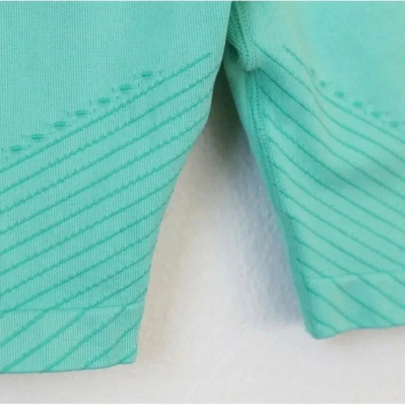 JoyLab Women's High-Rise Seamless Bike Shorts 7" Green Size Medium Athletic - Picture 9 of 9